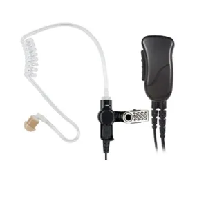 1-Wire Surveillance Mic with Acoustic Tube Ear Piece for Motorola XPR3300, DEP550 & DP3661E Series Portables