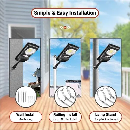 10 Watt Solar Street Light (White Light)