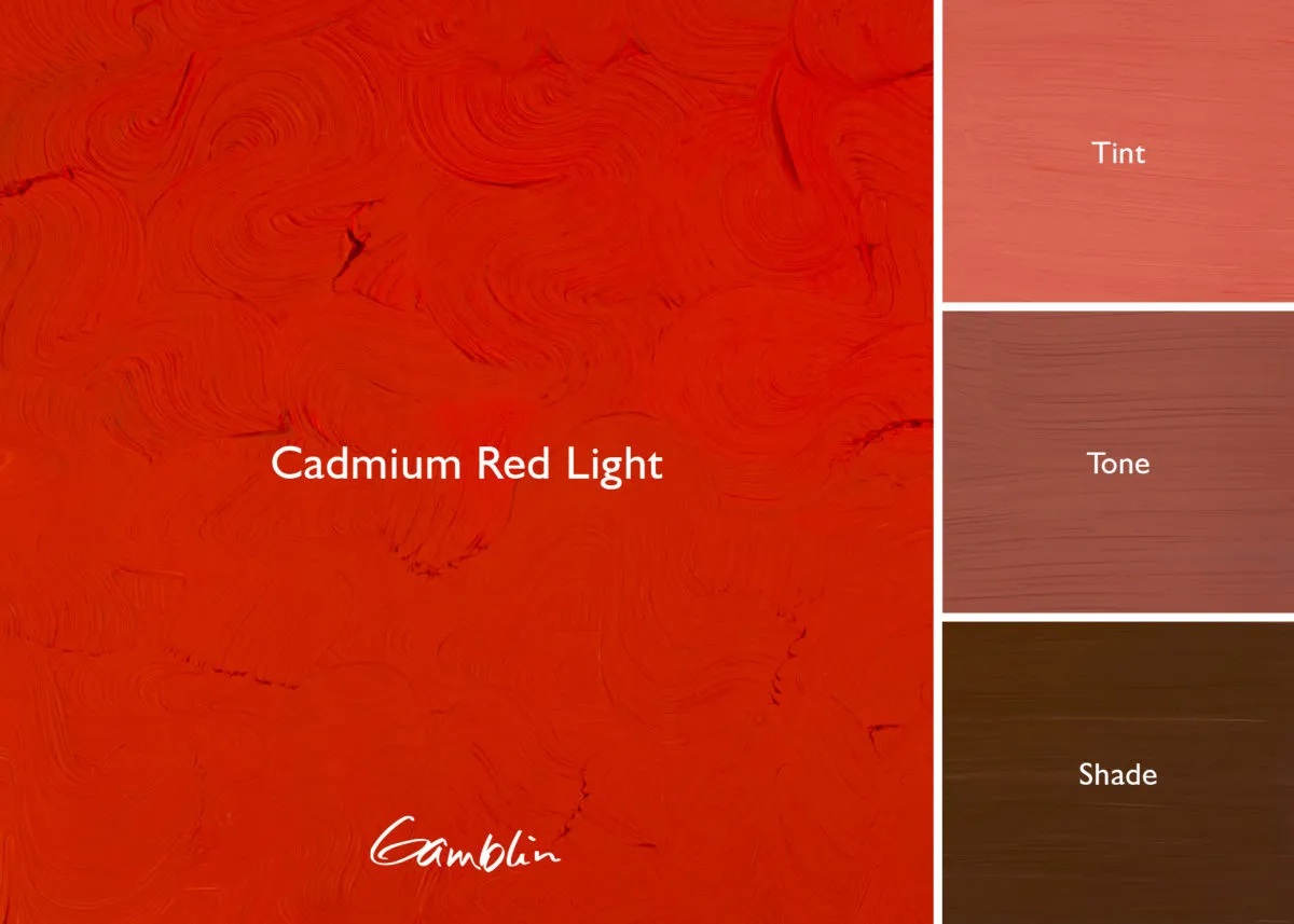 1980 Cadmium Red Light (Gamblin Oil)