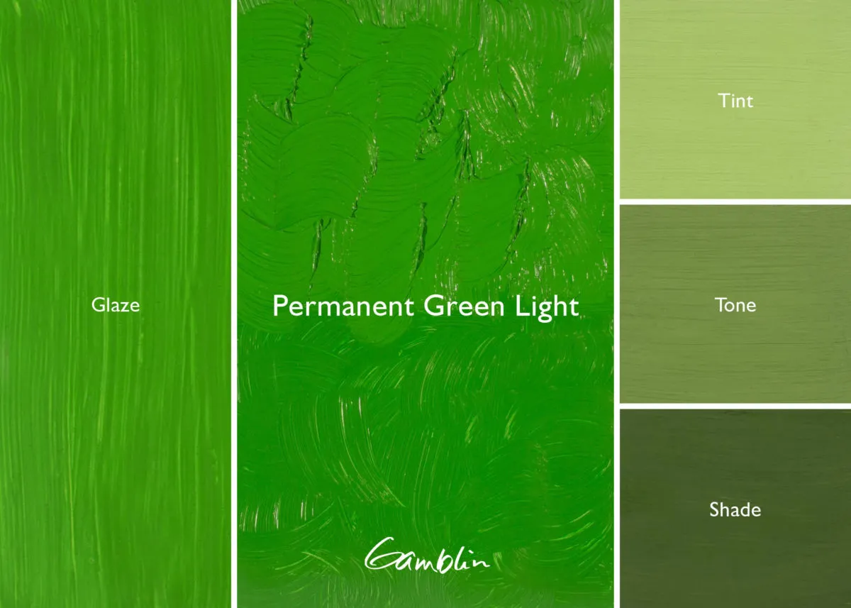 1980 Permanent Green Light (Gamblin Oil)