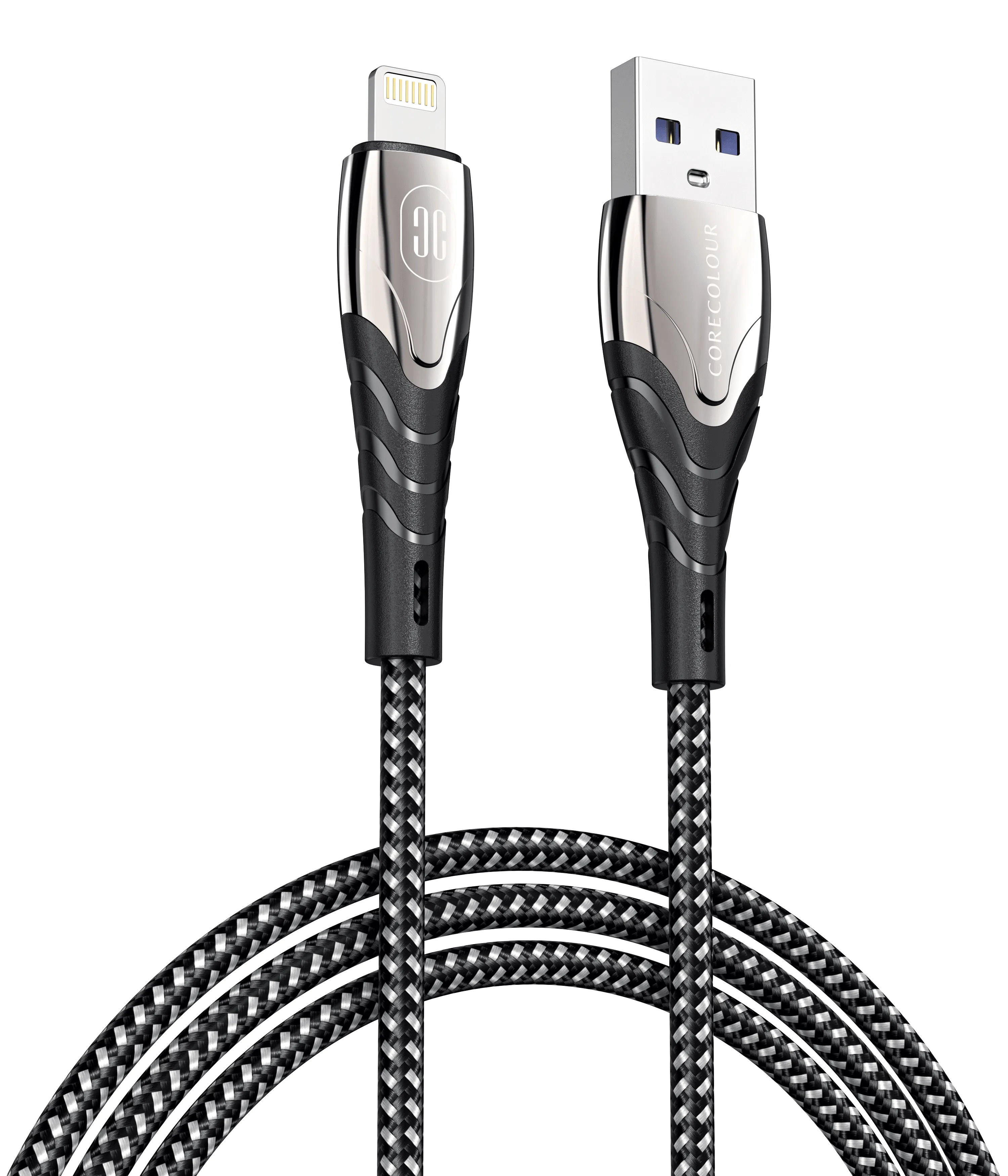 2m USB-A to Lightning Anti-bending Charging Cable