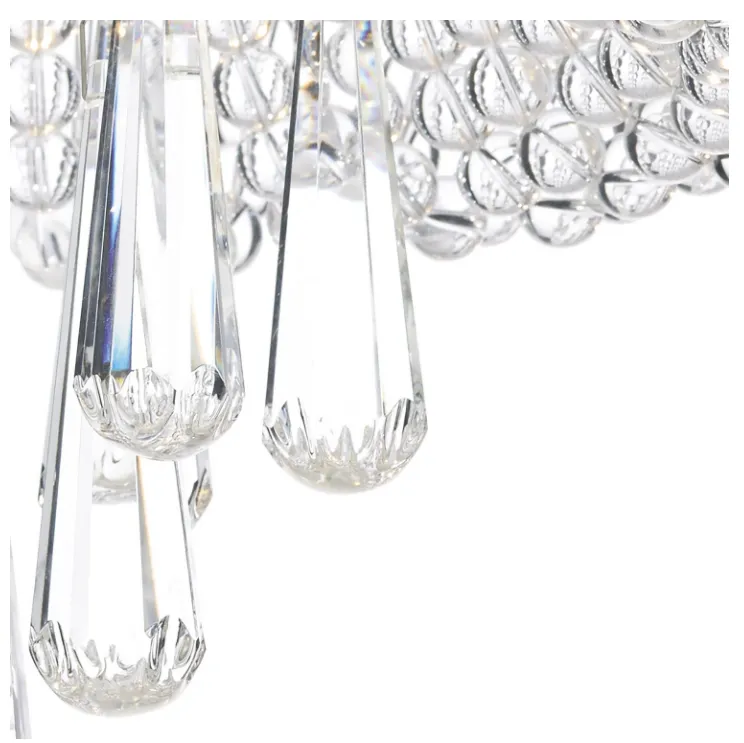 32921 5 Light Crystal Ceiling Light