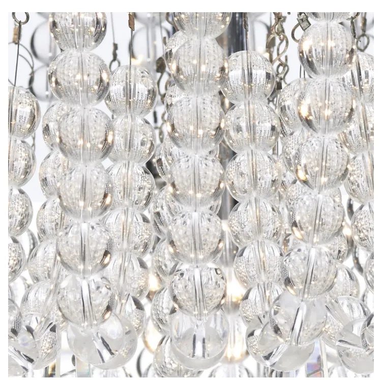 32921 5 Light Crystal Ceiling Light