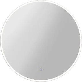 Anti-Fog LED Bathroom Mirror, 50cm, Waterproof, Touch Controls