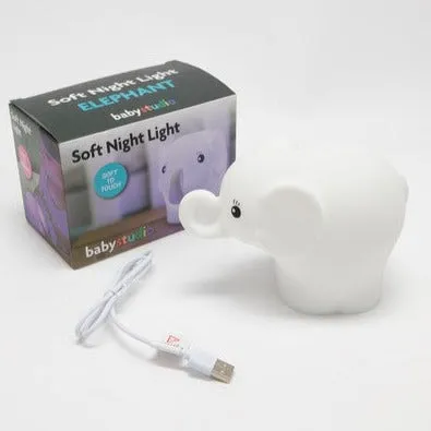 babystudio Soft Silicon Night Light - Elephant