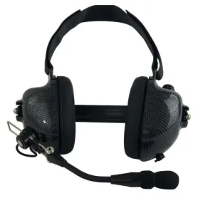 Behind the Head Dual Muff Headset for Kenwood TK-2100 & Relm RPU416 Series Portables