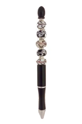 Black & White Swirl Pen