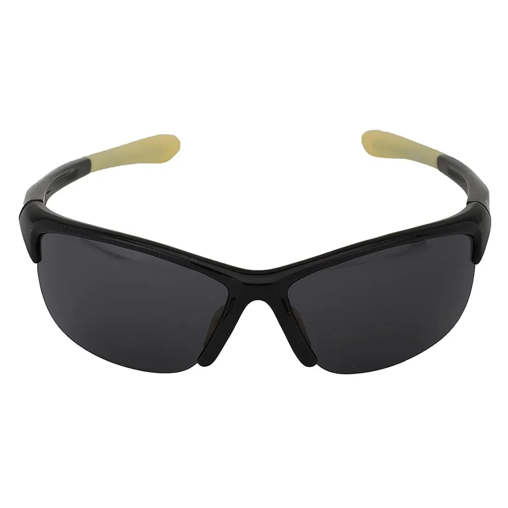 Carlton London Boy's Black Lens & Black Sports Sunglasses