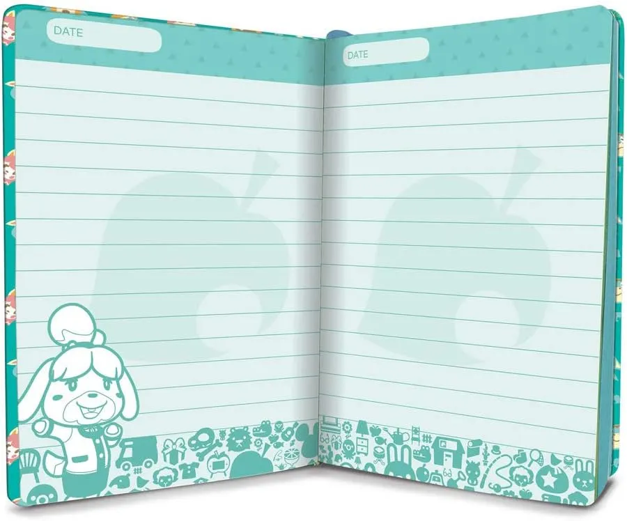 Controller Gear Animal Crossing New Horizons Journal: Authentic and Officially Licensed, Durable Hard Cover