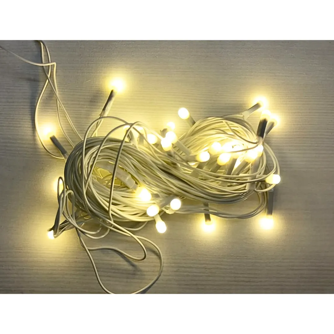 Diwali Light Warm White, Approx. 15 Meter | Best For Hospitals, Schools, Apartment | Warm White Led Light | Pack Of 50 Pcs - Rs 3695/-