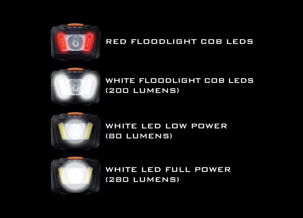 ESP Floodlight Headtorch