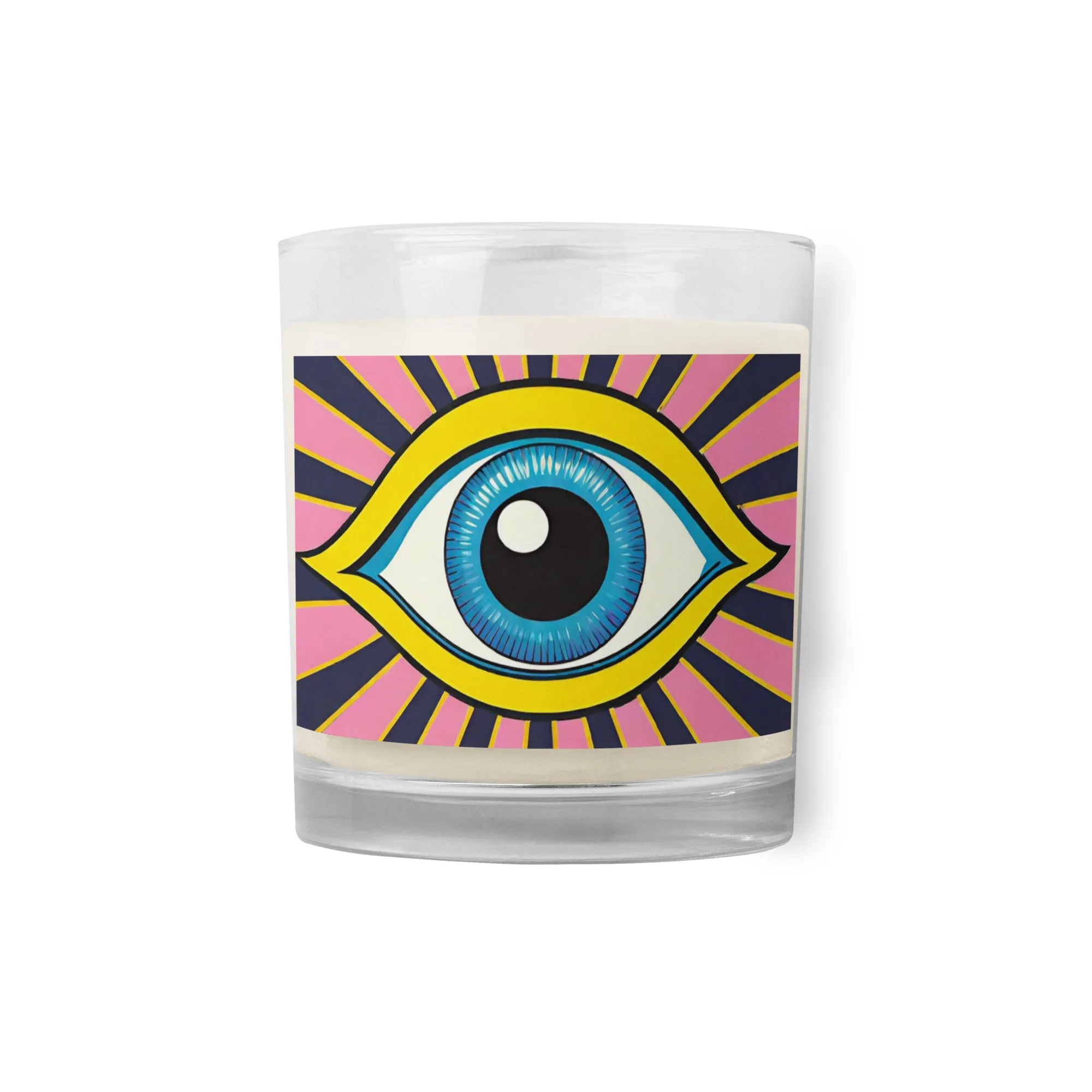 Eye Of Illusion Vol.4 Glass jar soy wax candle