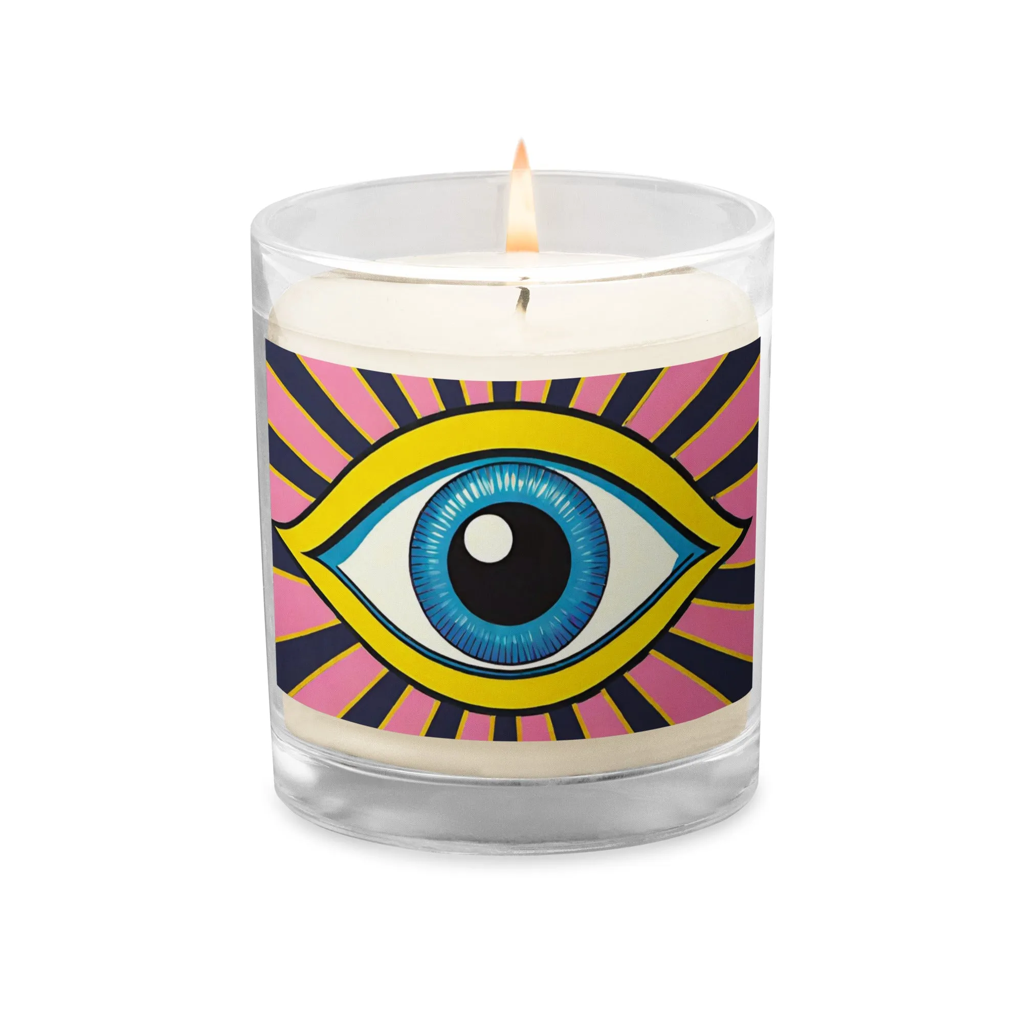 Eye Of Illusion Vol.4 Glass jar soy wax candle