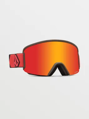 Garden Goggle - Orange/Brown / Red Chrome BL