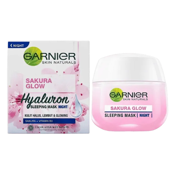 Garnier Sakura Glow Hyaluron Night Cream 50ml