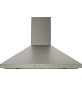 JVW5301EJES GE® 30" Wall-Mount Pyramid Chimney Hood