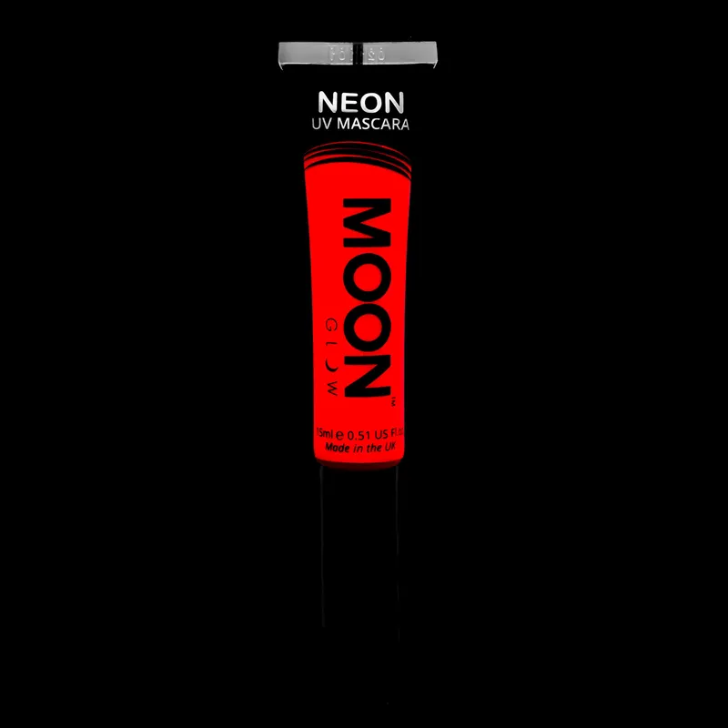 Moon Glow 15ml Neon UV Mascara Red