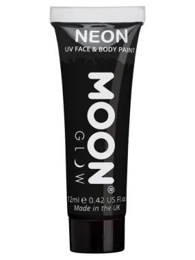 Moon Glow Neon UV Face & Body Paint Black 12ml