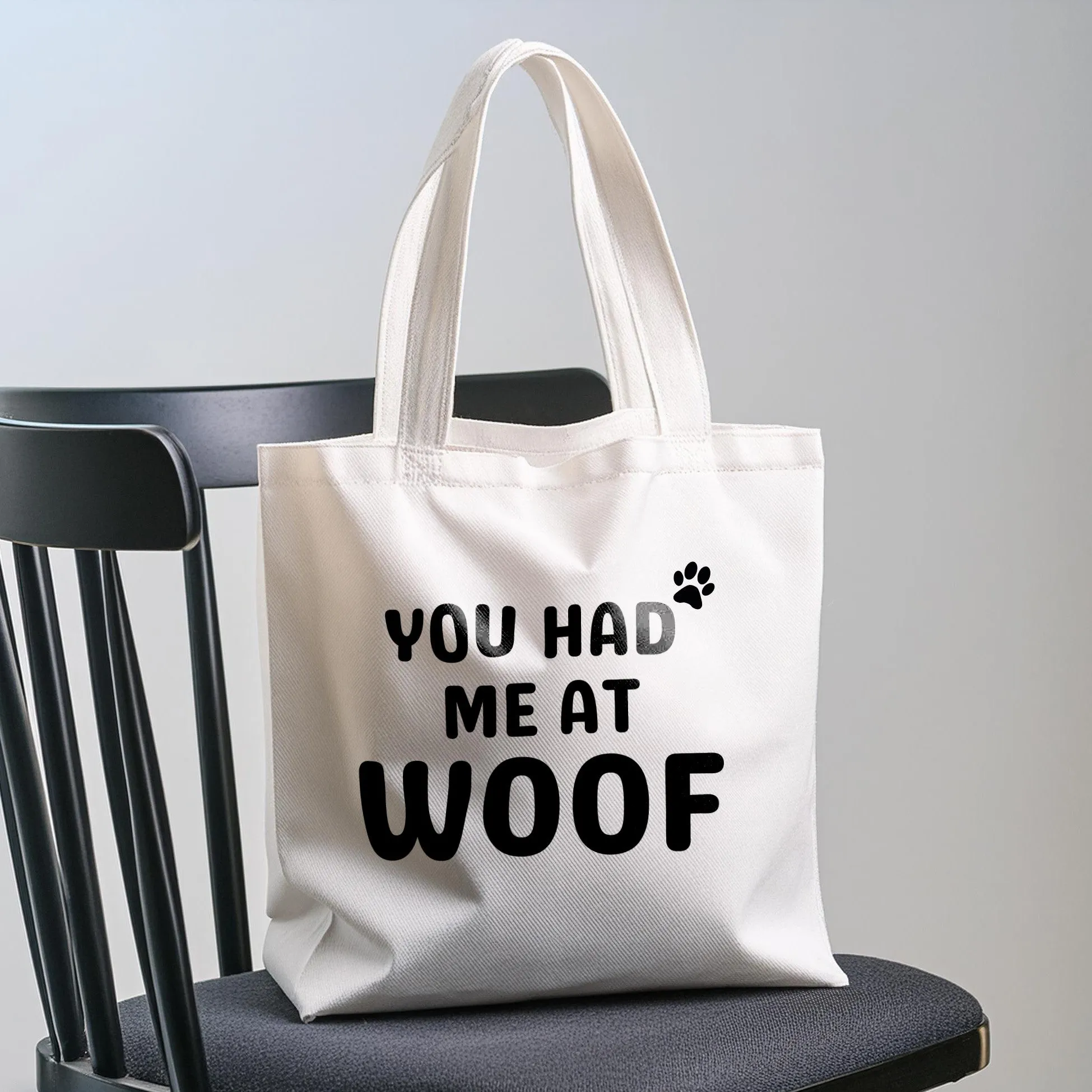 PawsMo Canvas Tote Bag