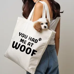 PawsMo Canvas Tote Bag