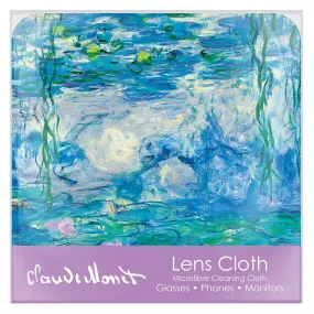 Quality Microfiber Lens Cleaning Cloth - Monet Nympheas