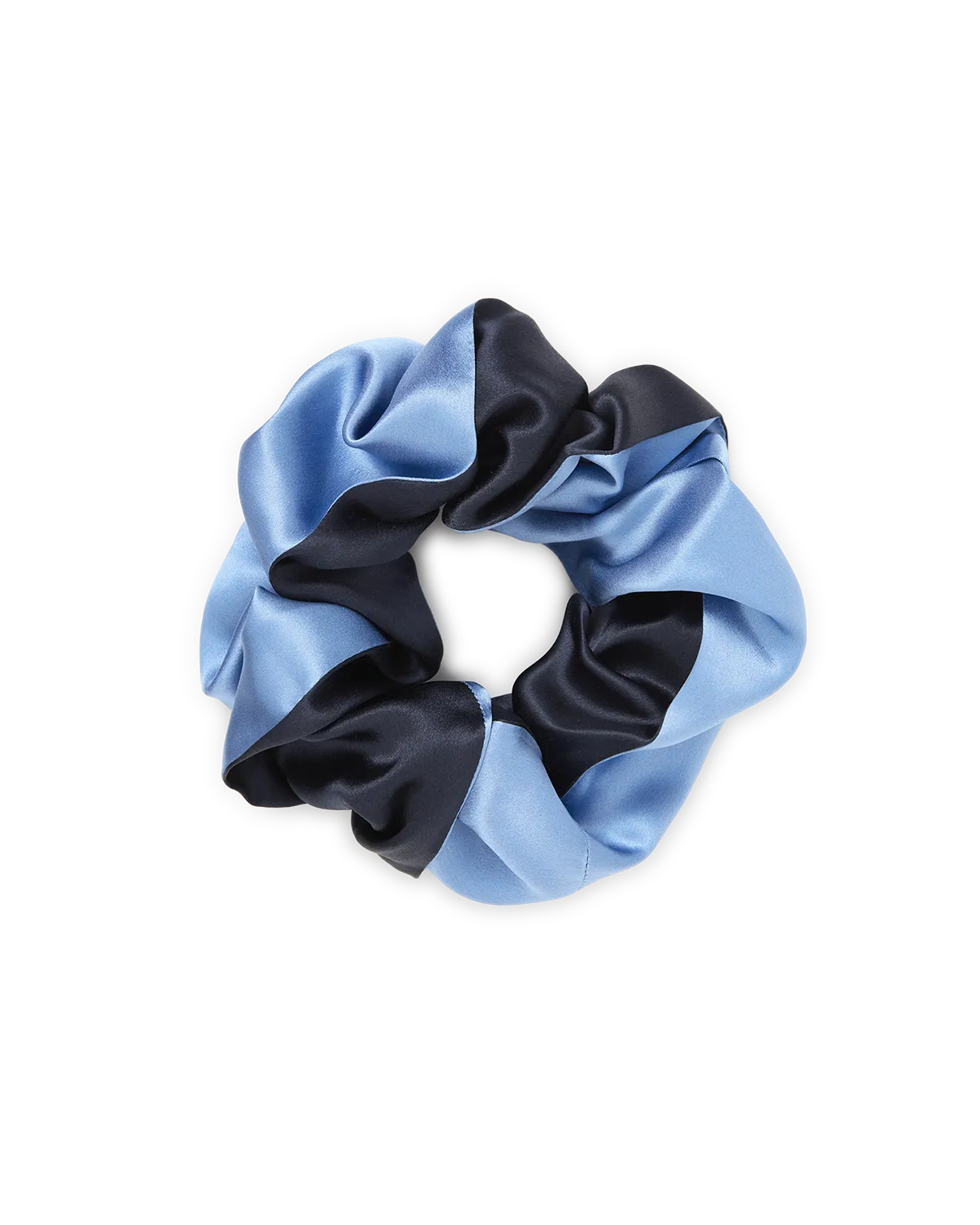 Silk Scrunchie | Large | Deep Sea