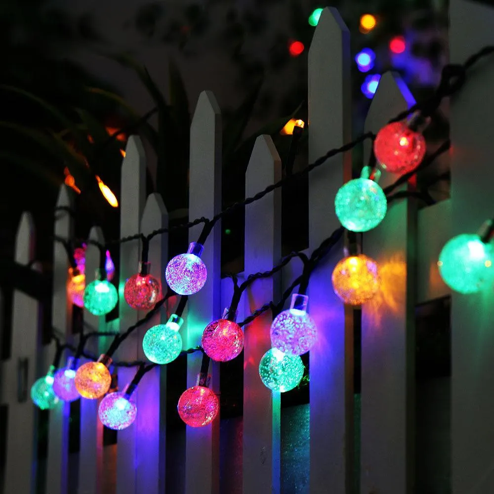 Solar Crystal Ball String Multicolour Light- Epyz