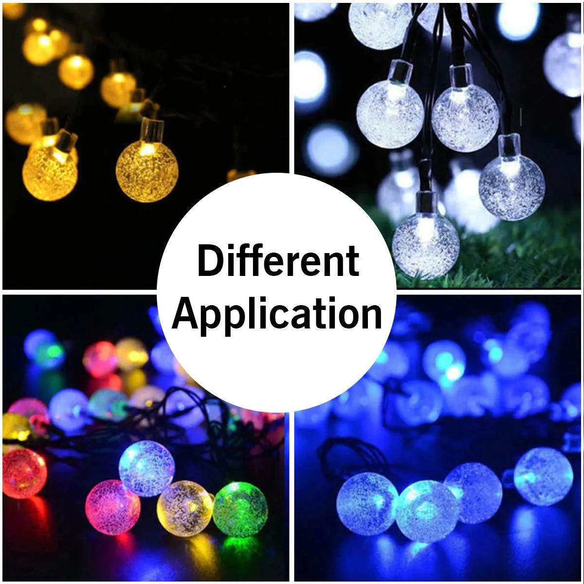 Solar Crystal Ball String Multicolour Light- Epyz