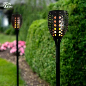 Solar Outdoor Garden Lights Flickering Star Mashaal - Epyz