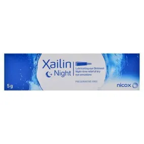 Xailin Night Lubricating Soft Paraffin Eye Ointment 5g